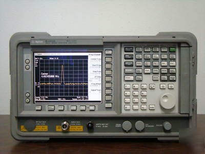 Agilent E4402B 9KHZ-3GHZ spectrum analyzer w/ opt A4H