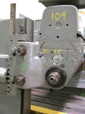 Cincinnati series 105-122 rise & fall production mill