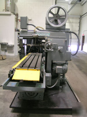 Cincinnati series 105-122 rise & fall production mill