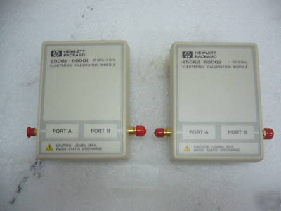 Hp 85062B 2-port mw electronic calibration (ecal)module