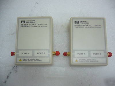 Hp 85062B 2-port mw electronic calibration (ecal)module