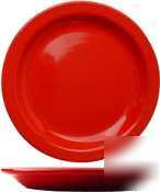 Intl. tableware cancun plate red 6-1/2IN |3 dz|