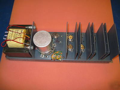 Lambda power supply los-r-12 12V 16A tested with manual