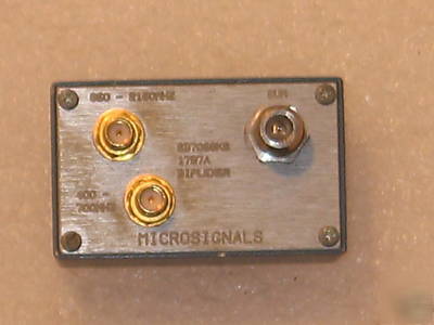 Microsignals diplexers m# SD7096KS 400-2150MHZ lot of 3