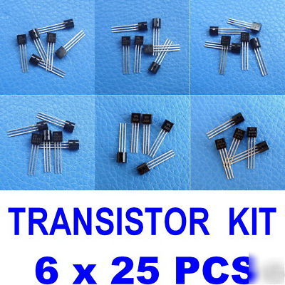 2N4401 2N4403 2N5551 2N5401 MPS2222A MPS2907A kit, X150