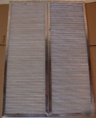 Aluminum mesh grease air filter 25.5X37 or 12.75 x 37