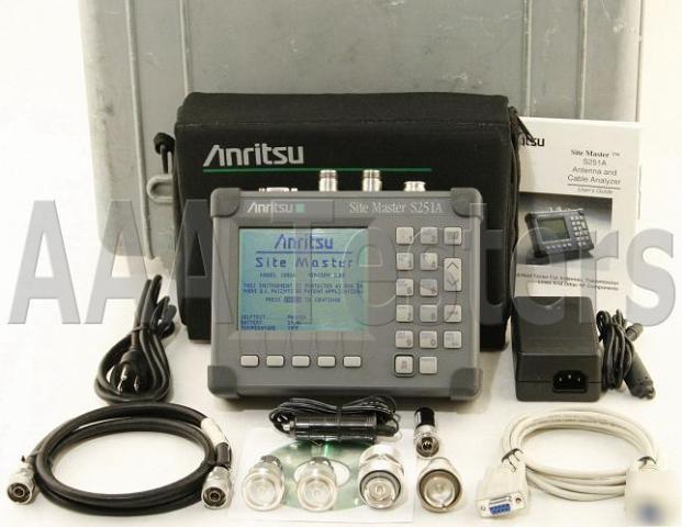 Anritsu site master S251A antenna sitemaster S251 5/ 10