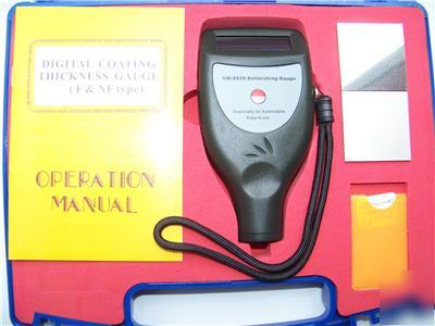 Digital coating paint thickness gauge f&nf w/ software