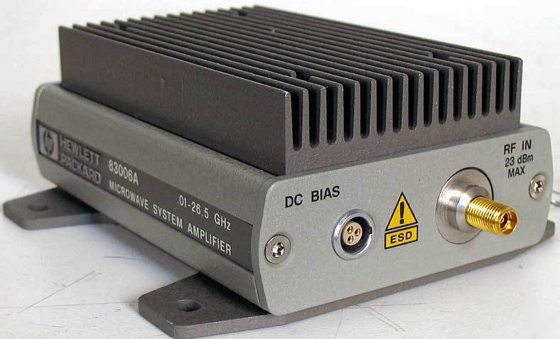 Hp/agilent 83006A microwave system amplifier to 26.5GHZ