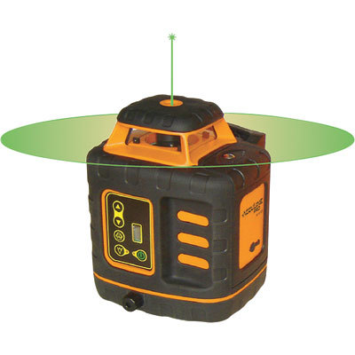 Johnson level & tool elect self-leveling rotary laser