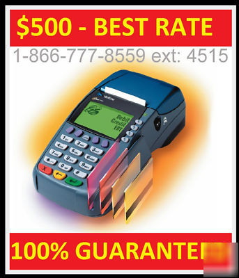 Merchant account w/ credit card machine free shipping 