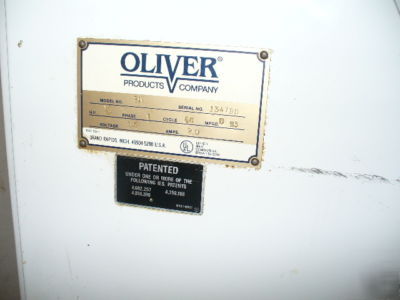Used oliver bread slicer model 711 good condition