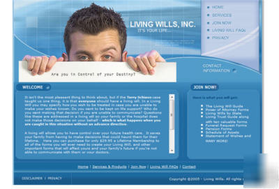 Wills turnkey website online web business for sale