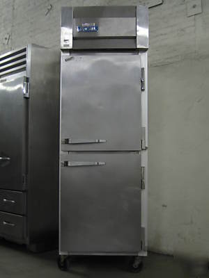 Single half door reach-in cooler by mccall