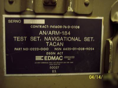 Tacan test set an/arm-184