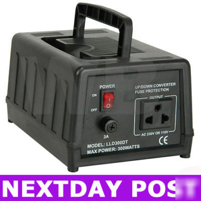 Usa/us 2/3 to uk step down power voltage converter 300W