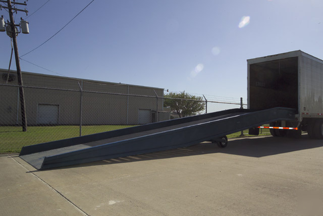 12 1/2-ton forklift yard ramp|container ramp 70