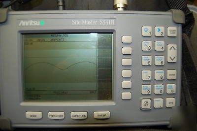 Anritsu site master S331B antenna cable analyzer