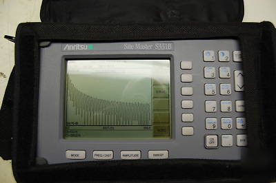 Anritsu site master S331B antenna cable analyzer