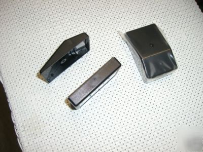Case 2 part box abs sloping mini black x 2 pcs