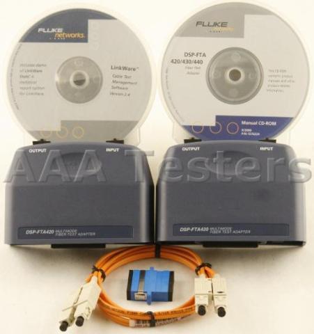 Fluke dsp-FTA420 mm fiber modules dsp 4000 4300 FTA420