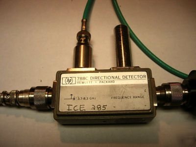 Hp 788C directional detector coupler 3.7-8.3 ghz works