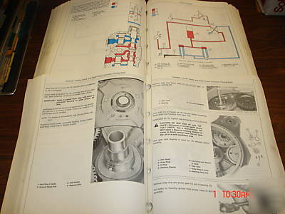 John deere 762B/862B scraper technical manual 2 vol set