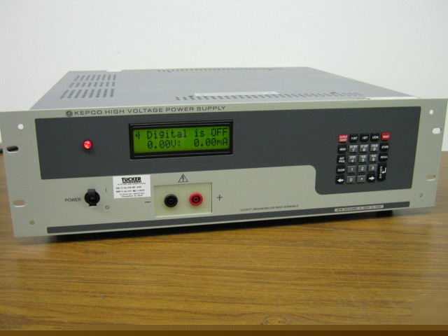Kepco BHK300/6MG 0-300V 0-600MA programmable dc ps gpib