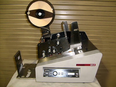 Scriptomatic model 1012 tabber/labeler