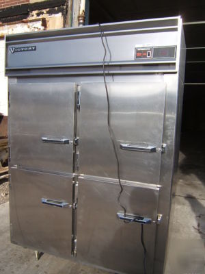 Victory 2 door commercial pass thru refrigerator