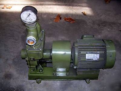 Hitachi 1.5 hp motor & 1 Â¼ inch pump