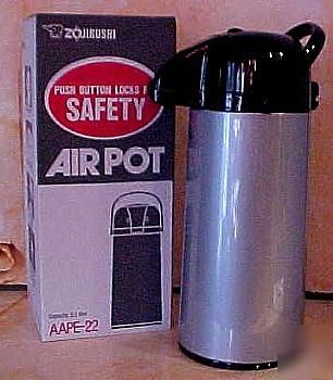 New commercial airpot coffee thermos - 