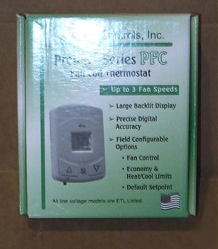 Psg digital fan coil thermostat 120-230V, pfc-mlv-rs