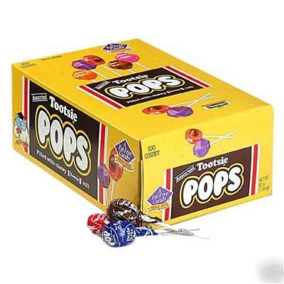 Tootsie pop 100 count 100 ct