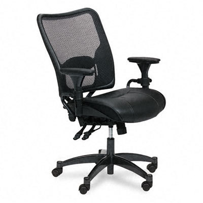 Space air grid sers deluxe chair gunmetl gy finis black