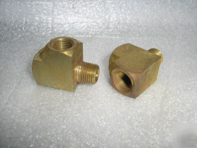 Weatherhead male run tee brass 1/8 inch