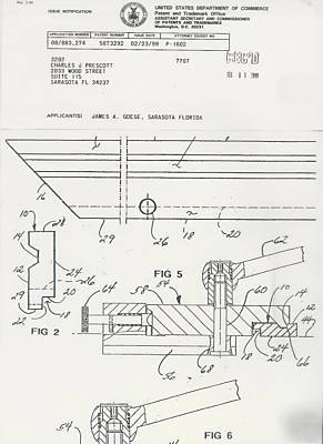 Boschert* press fit bolt for material stop handle