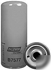 2 B7577 baldwin oil filters for cummins cat & ford eng