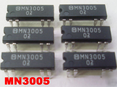 2X ic chip MN3005 mn 3005 4096-stage long delay bbd dip