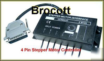 4 pin stepper motor driver controller - pc interface
