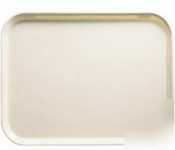 Camtray trapezoid cottage white tray - 14 x 22