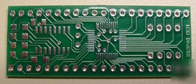 Carrier pcb for holding parallax oem BS2P40 stamp chip