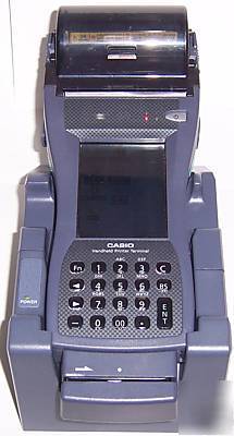 Casio it 3000  portable data terminal pdt  printer mcr