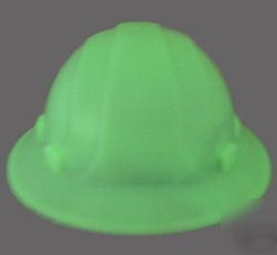 Glow in the dark full brim omega ii hardhat hard hat 