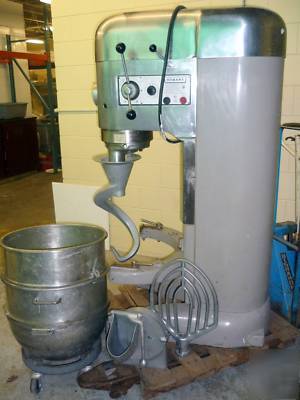 Hobart M802 80 qt commercial floor dough mixer m-802