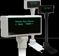 Logic controls PD3900- 2 line 20 character pole display
