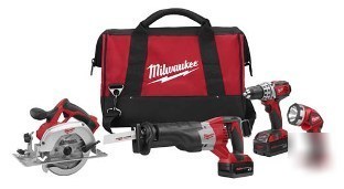 Milwaukee M18 combo compact drill/sawzall/circular saw