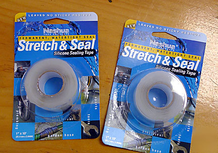 24 rolls stretch & seal silicone tape - free shipping 