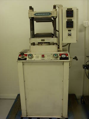 30T greenerd cpa-30 molding press 1989 hydrolair mold