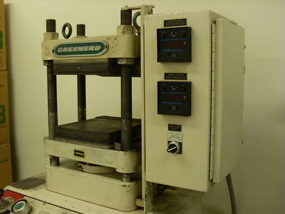 30T greenerd cpa-30 molding press 1989 hydrolair mold